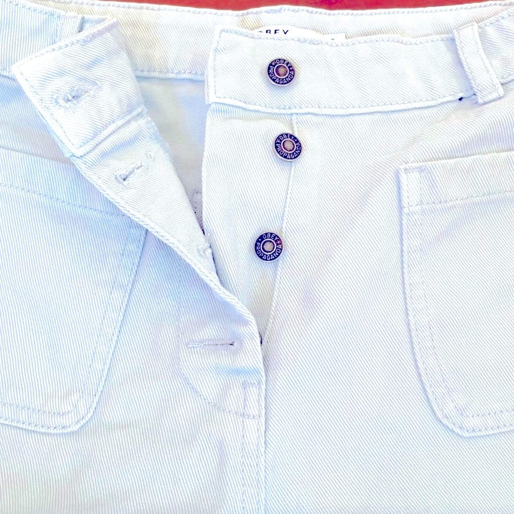 ๐HP๐OBEY Jean Shorts - Picture 5 of 12